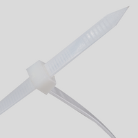 Kabelbinder, weiß, geschlossen