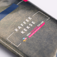 Keks, farbig bedruckt, liegend