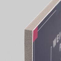 Platte, farbig bedruckt, rechteckig