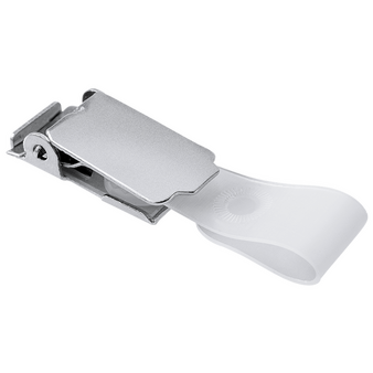 Kartenclip mit Hülle im Querformat (100 x 82 mm) unbedruckt, Chip