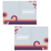 Kartenhülle Basic 7,5 x 10,5 cm 5/5-farbig bedruckt, Innen- und Außenseite