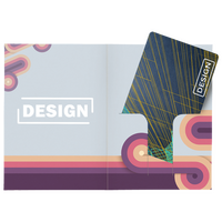 Kartenhülle Basic 7,5 x 10,5 cm 5/5-farbig bedruckt, Innenseite