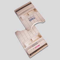 Kartenhülle, farbig bedruckt, liegend