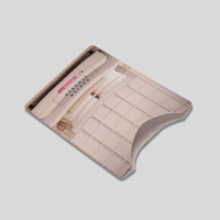 Kartenhülle, farbig bedruckt, liegend