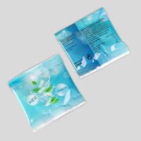 Kaugummi, farbig bedruckt, liegend