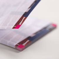 Kellnerblock, farbig bedruckt, liegend