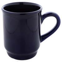 Glühweintasse Keramik blau