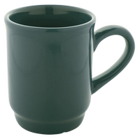 Glühweintasse Keramik grün