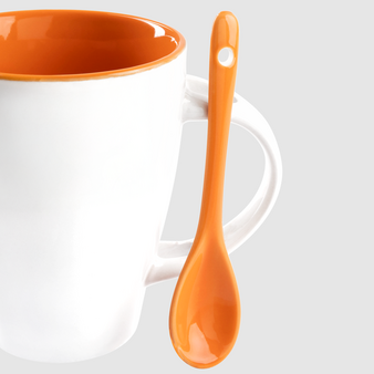 Keramiktasse mit L&ouml;ffel