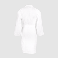 Kimono-Bademantel unisex, unbesticktes Muster - Hinten