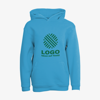 Hoodie, farbig bedruckt, Vorderseite