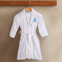 Kinder-Bademantel mit Kapuze