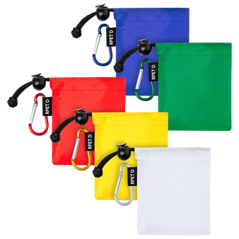 Kinder-Regenponcho aus LDPE in Tragetasche, Farbauswahl