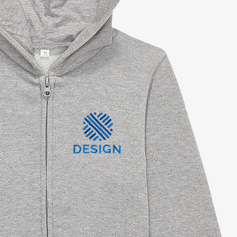 Kinder-Sweatjacke, Basic - B&C Collection, Stick