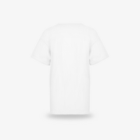 Kinder-T-Shirt Basic, weiß - Fruit of the Loom, mit einer Druckposition