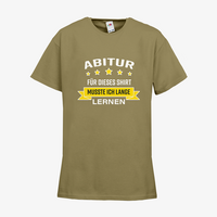 Kinder-T-Shirt FOTL, Budget - Motiv Abitur Lernen