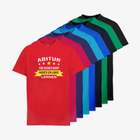 Kinder-T-Shirt B&C, Premium - Motiv Abitur Lernen, Farbauswahl 