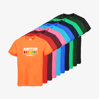 Kinder-T-Shirt B&C, Basic - Motiv Abitur Loading, Farbauswahl