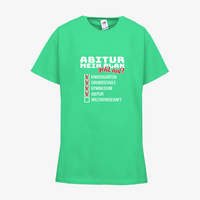 Kinder-T-Shirt FOTL, Basic - Motiv Abitur Plan