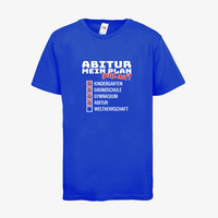 Kinder-T-Shirt FOTL, Premium - Motiv Abitur Plan
