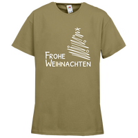 Kinder-T-Shirt FOTL, Budget - Motiv Frohe Weihnachten