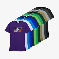 Kinder-T-Shirt FOTL, Budget - Motiv Fußball Deutschland, Farbauswahl