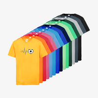 Kinder-T-Shirt FOTL, Premium - Motiv Fußball EKG-Linie, Farbauswahl