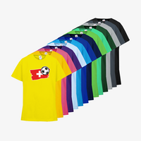 Kinder-T-Shirt FOTL, Basic - Motiv Fußball Schweiz, Farbauswahl