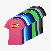 Kinder-T-Shirt FOTL, Basic - Motiv Fußball Spanien, Farbauswahl