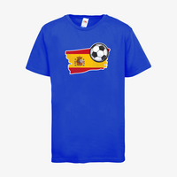 Kinder-T-Shirt FOTL, Premium - Motiv Fußball Spanien