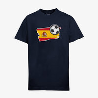 Kinder-T-Shirt FOTL, Budget - Motiv Fußball Grün