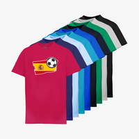 Kinder-T-Shirt FOTL, Budget - Motiv Fußball Grün, Farbauswahl