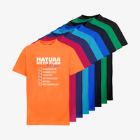 Kinder-T-Shirt B&C, Premium - Motiv Matura Plan, Farbauswahl