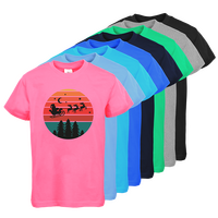 Kinder-T-Shirt FOTL, Basic - Motiv Weihnachtshimmel, Farbauswahl