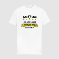 Kinder-T-Shirt B&C, Premium - Motiv Abitur Lernen