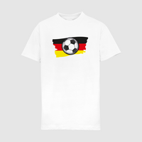 Kinder-T-Shirt B&C, Premium - Motiv Fußball Deutschland
