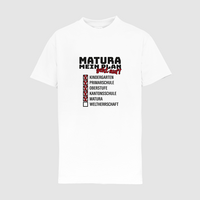 Kinder-T-Shirt B&C, Premium - Motiv Matura Plan