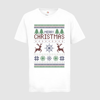 Kinder-T-Shirt FOTL, Premium - Motiv Weihnachtsstrickpulli