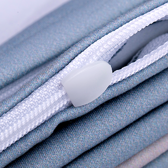 Kissenbezug, farbig bedruckt, Reißverschluss