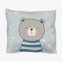 Kissenbezug, fabig beduckt, Motiv