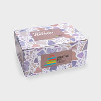 Klappdeckelkarton, farbig bedruckt, Motiv