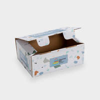 Klappdeckelkarton S, geöffnet