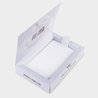 Verpackung, weiß, geoeffnet