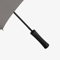 Klassischer RPET-Automatik-Stockschirm mit Stabgriff, 4/0-farbig