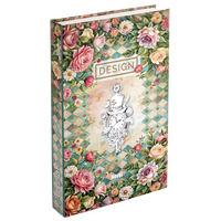 Kompakt-Buch Hardcover mit geradem Rücken, 13,5 x 21,5 cm hoch, außen