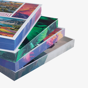 Kompakt-Buch Hardcover mit geradem Rücken, DIN A5 hoch, Farbschnitt