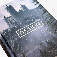 Kompakt-Buch Hardcover mit rundem Rücken, Relief-Lack