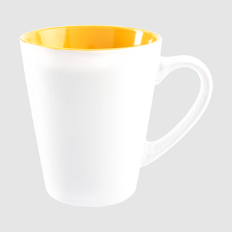 Konische Tasse farbig