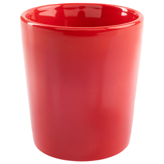 Konische Tasse mit rechteckigem Henkel