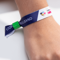 Einlassbänder Stoff, farbig einseitig bedruckt 